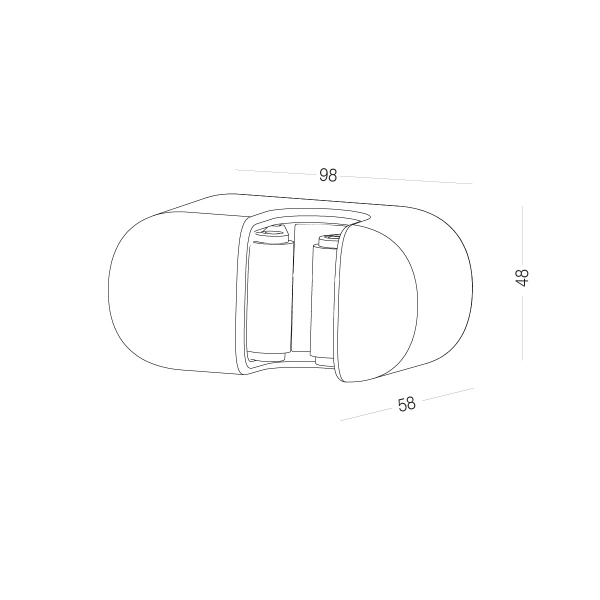 Тримач для швабри MVM BP-35 white