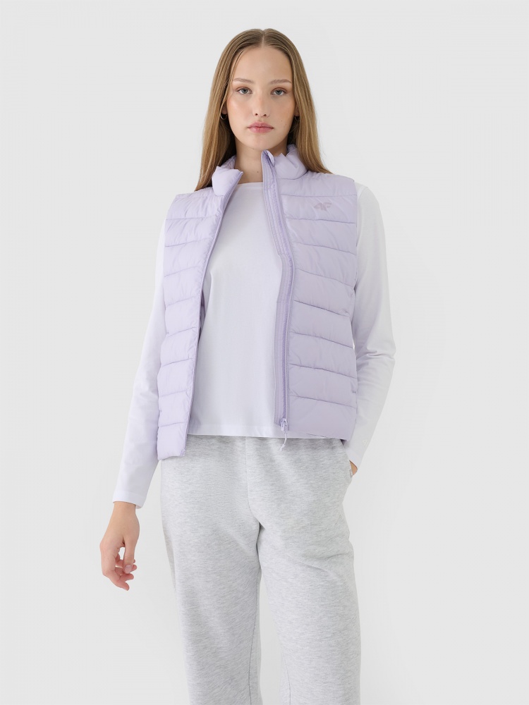 Жилет 4F VEST JACKET F181 4FWSS25TVJAF181-52S р.XS сиреневый
