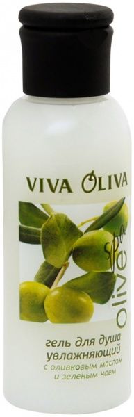 Крем-гель для душу VivaOliva Оливкова олія та зелений чай 100 мл
