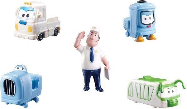 Игровой набор Super Wings World Airport Crew YW710640