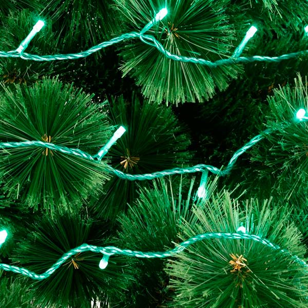 Гирлянда линейная LED 300 ламп 30 м зеленая