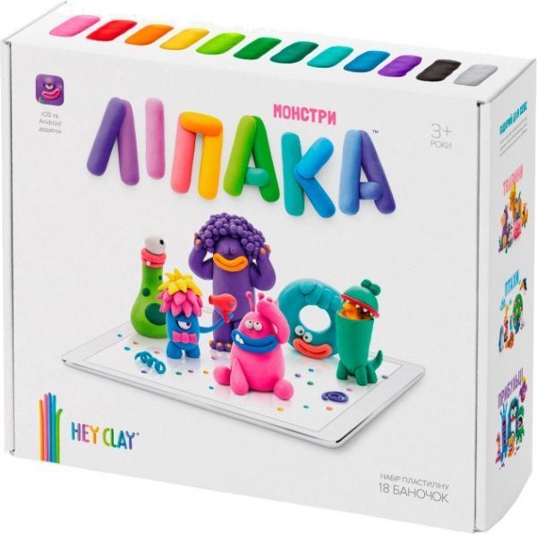 Набір для ліплення Lipaka Монстри s004monsters