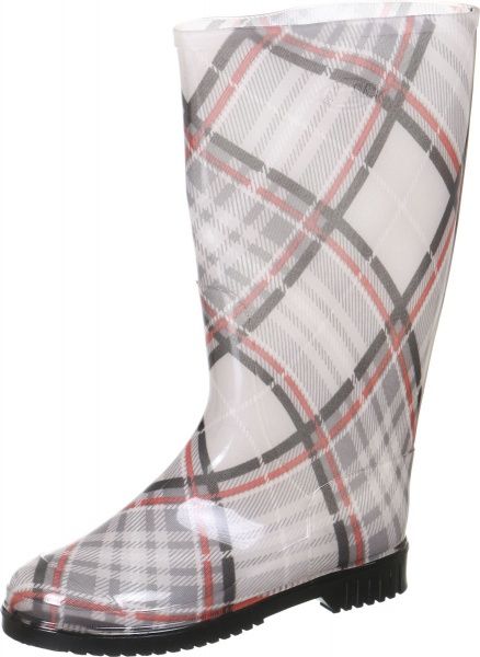 Чоботи Alisa Line Шотландка р.37 А201 сірий