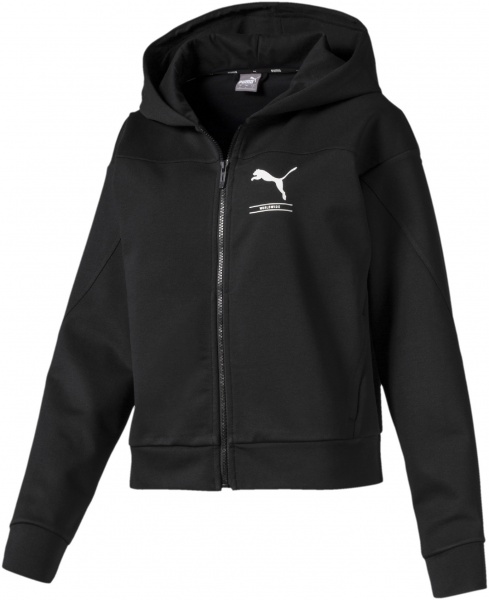Джемпер Puma NU-TILITY FZ Hoody 58039801 р. XS черный