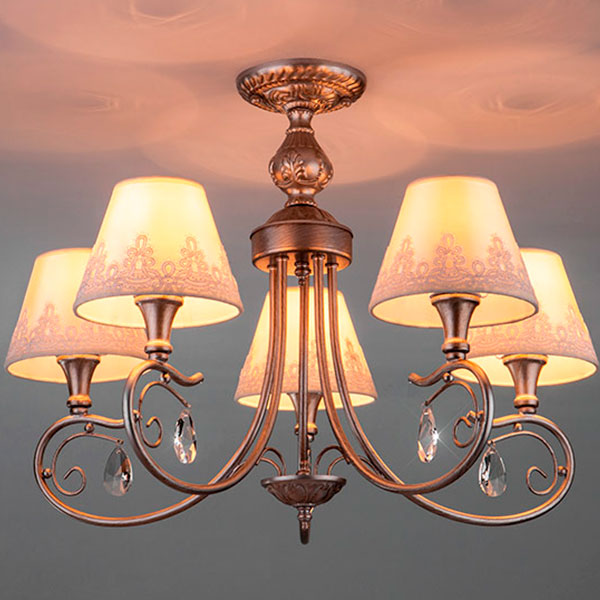 Люстра потолочная Strotskis Incanto 60069/5 5x40 Вт E14 серебряный 