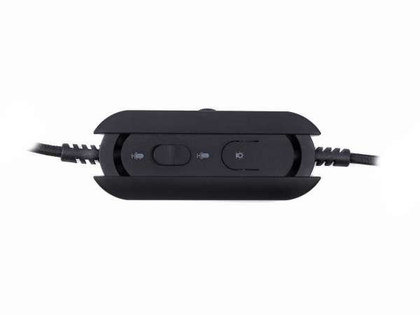 Наушники Maxxter Ghost Urban black 7.1 RGB подсветка 