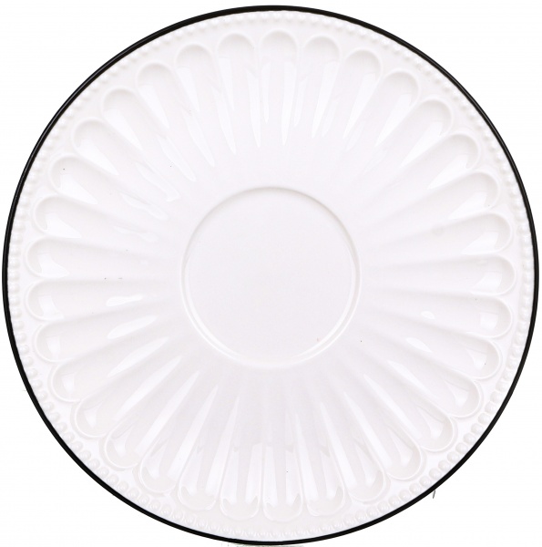 Чашка с блюдцем Lemons 250 мл Fiora