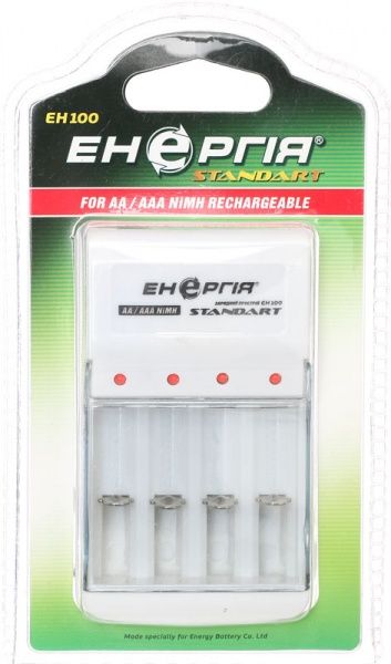 Зарядное устройство Енергія ЕН-100-U4 AA (R6, 316)AAA (R03, 286) 