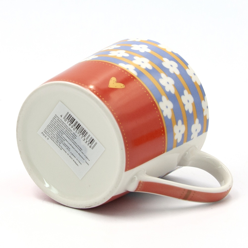 Чашка Milika FlowerCharm White 400 мл M0520-RX-N250338