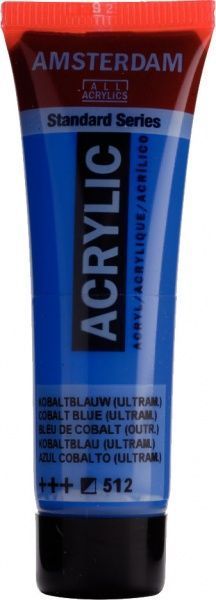 Краска акриловая кобальт синий 512 20 мл Amsterdam Standart Royal Talens