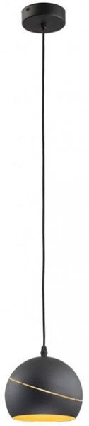 Подвес TK Lighting Yoda Black Orbit 1PL 1x60 Вт E27 черный/золото 