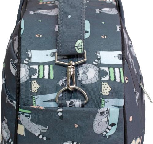 Сумка Bagland Туніс сірий із малюнком сублімація 220 (00390664) 