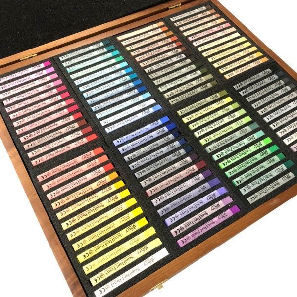 Пастель суха професійна, напівтверда Mungyo 94100621 96 кольорів