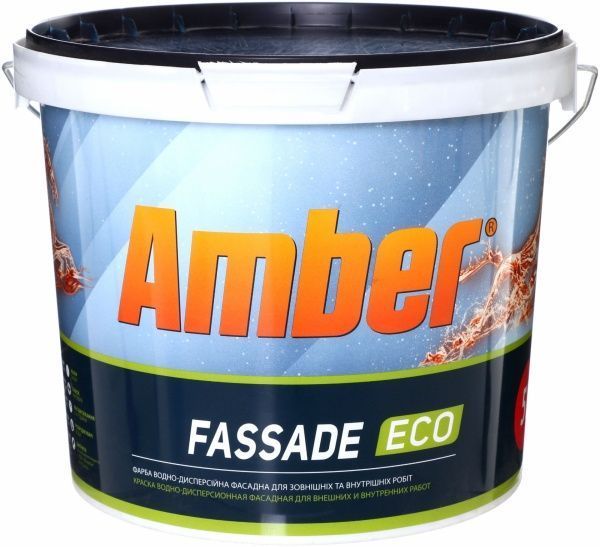 Фарба Amber Fassade Eco білий 5л