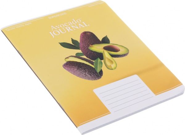 Зошит шкільний Avocado Journal 48 аркушів у клітинку Тетрада
