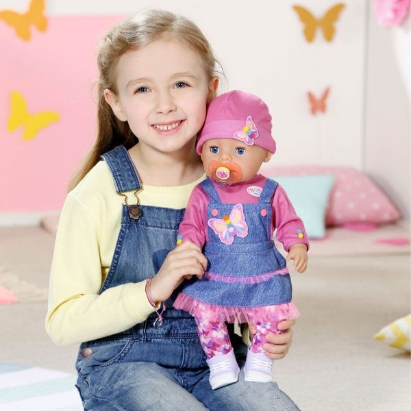 Пупс Baby Born Ніжні Обійми - Джинсовий Лук 831298