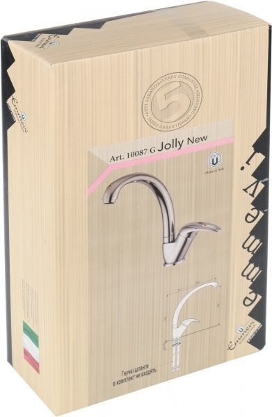 Смеситель для кухни Emmevi Rubinetterie Jolly-Micra 10087G