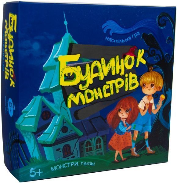Гра настільна Strateg Будинок Монстрів (укр.) 30866