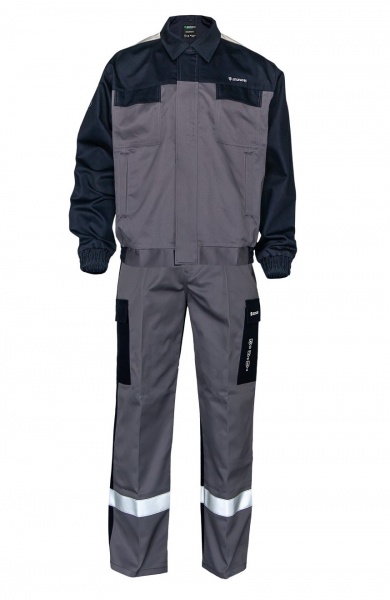 Брюки сварщика Sizam Newport р. XXL 30299 серо-синий