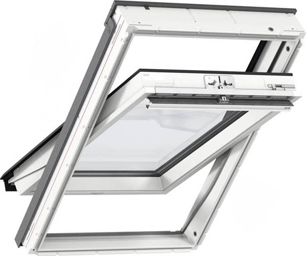 Вікно мансардне вологостійке VELUX Стандарт78х118 см GLU MK06 0051 верхнє відкривання