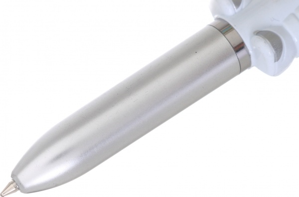 Ручка шариковая Космонавт серый 