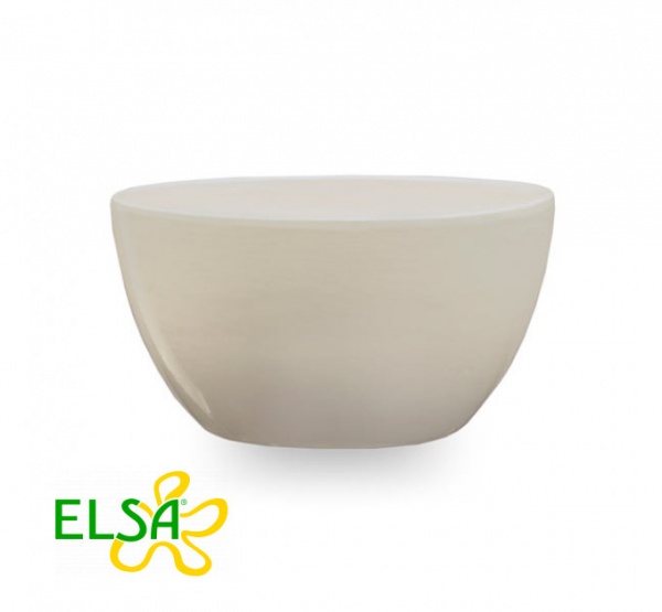 Вазон керамічний Santino Paterna круглий 4,4 л бежевий (DP-32-23-J-10-00) 