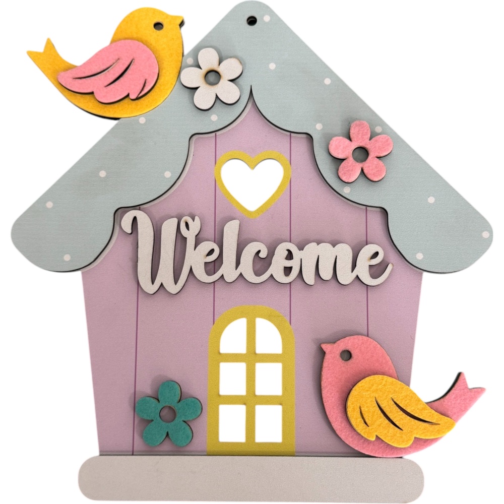 Декор Домик Welcome Аплі Краплі