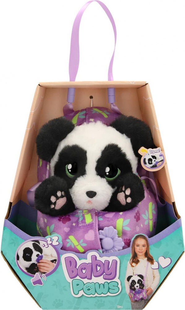 Игрушка интерактивная Baby Paws W3 Малыш Панда 927667IM