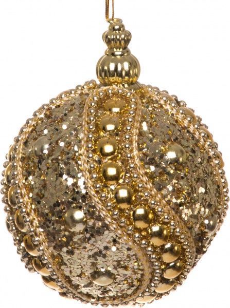 Куля пластикова d80 SDA81180G золотистий