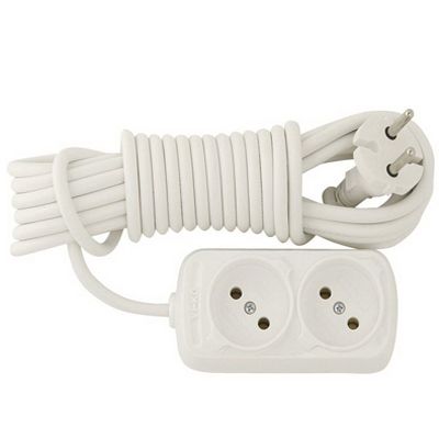 Удлинитель Viko Leylak 0001 2 гнезда 3 м