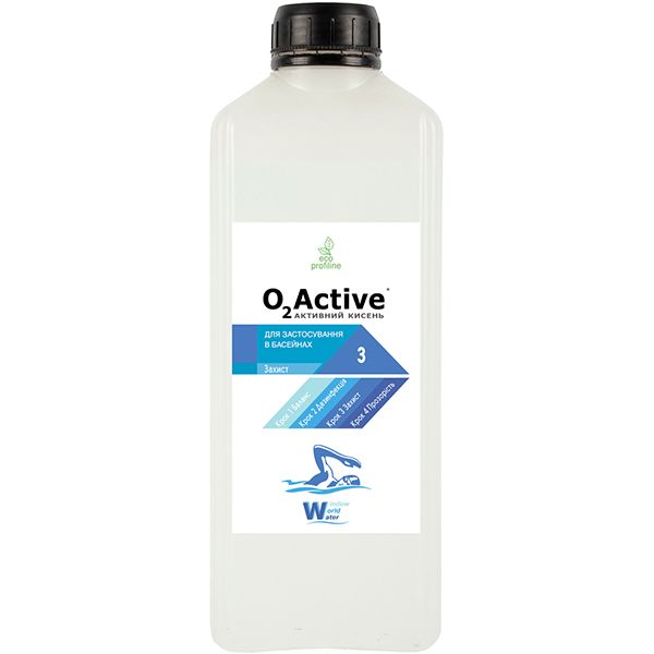 Дезинфицирующее средство Window World Water Активный кислород жидкий O2 Active 1 л
