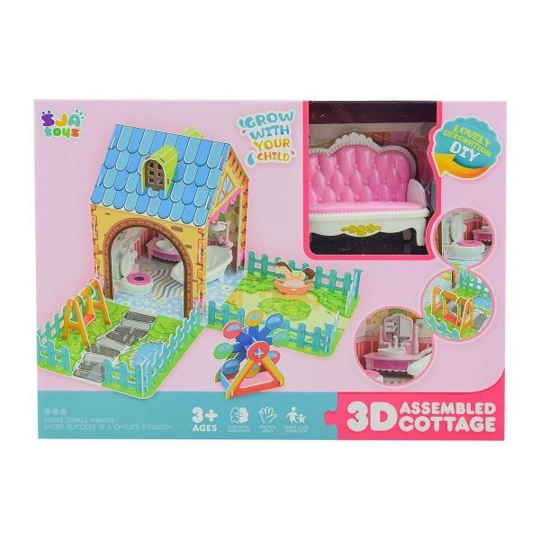 3D-конструктор Домик 0588-15