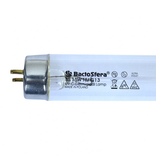 Лампа бактерицидна BactoSfera BS 15W T8/G13 OZONE (озонова) 
