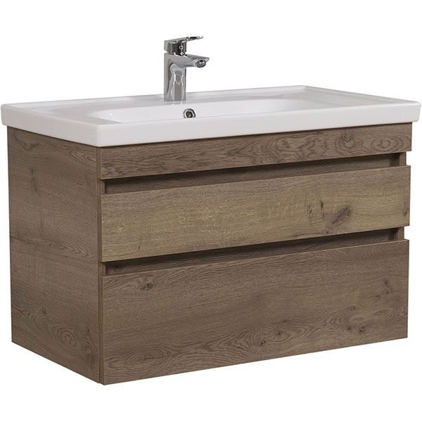 Тумба Аква-Родос Винтаж (аликанте) 100 см с умывальником Frame (консольная)