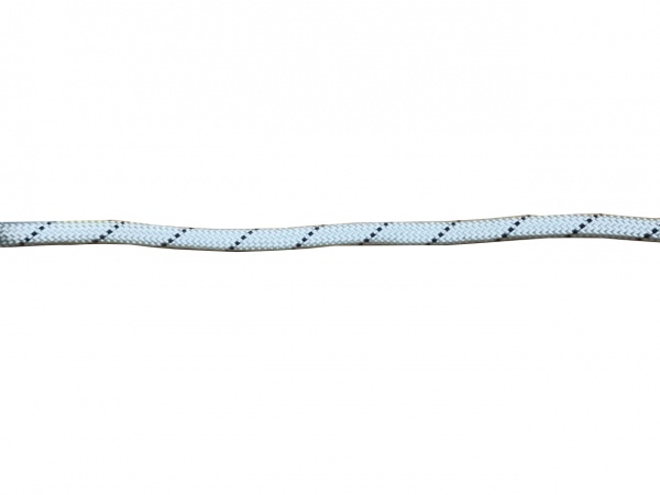 Шнур капроновий ф 10 (бухта 100 м.п.) 10 мм 100 м чорно-білий 6,4 кг