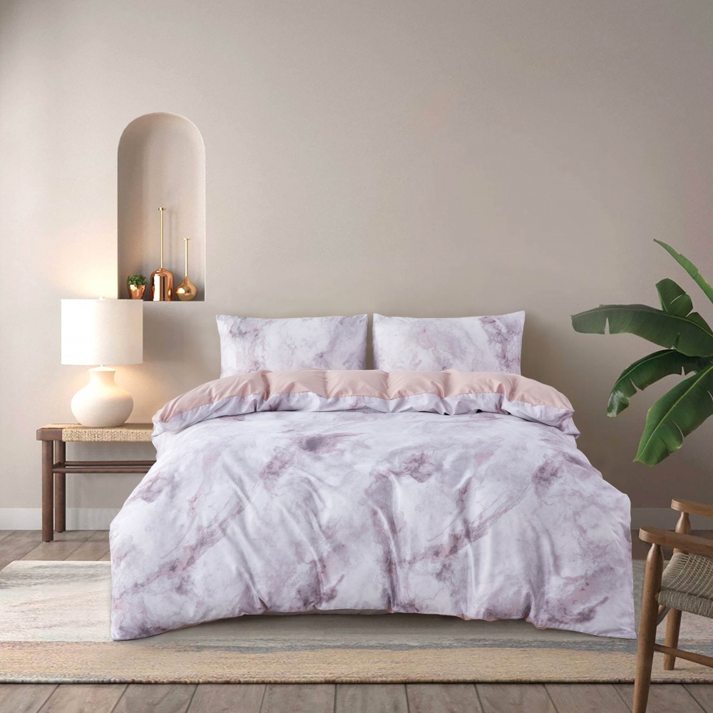 Комплект постільної білизни Miribel 2 фіолетовий La Nuit