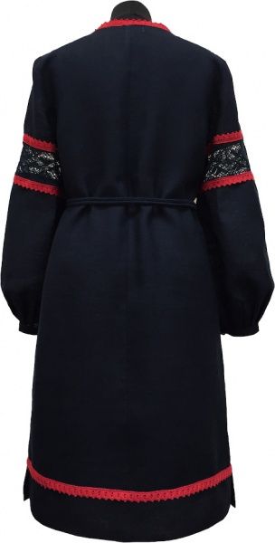 Сукня Галерея льону Трембіта р. 54 темно-синій 0018/54/999 