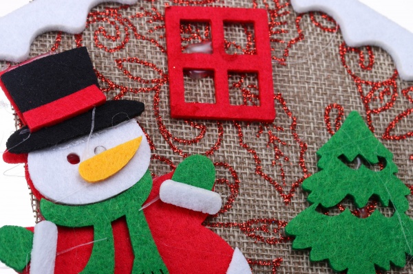 Декоративная подвеска ПіонеR Домик (2 вида) 91748-PN 15 см в ассортименте