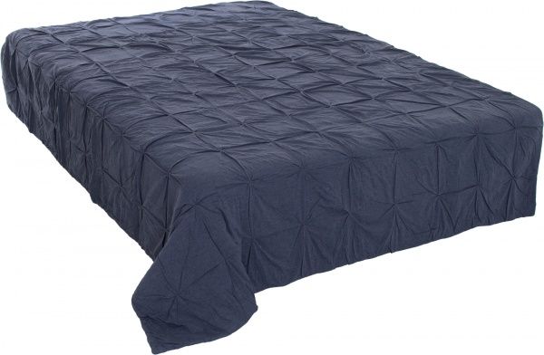Покривало Джерсі 168x224 см синій 