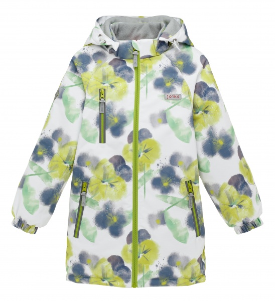 Куртка детская для девочки JOIKS р.122 желтый EW-07 