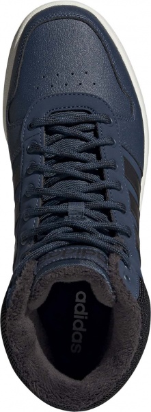 Ботинки Adidas HOOPS 2.0 MID GZ7939 р.UK 9,5 синий