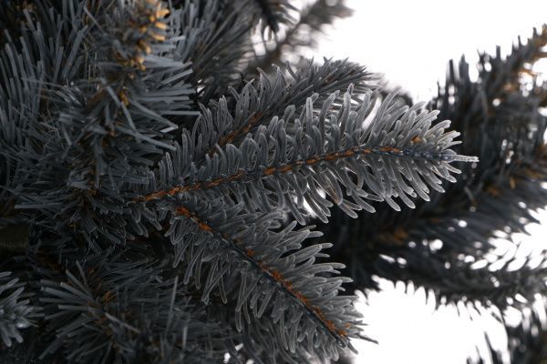 Елка искусственная Людмила 2,4 м серо-голубой 