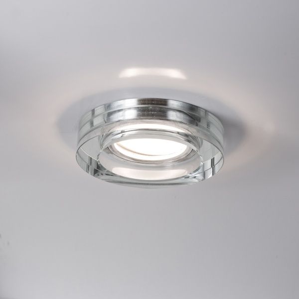 Светильник точечный Светкомплект SVС 307 круг 7 Вт GU5.3 прозрачный 