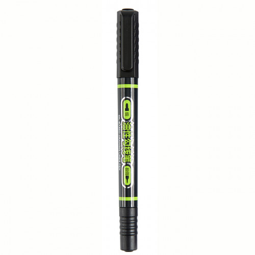 Маркер перманентный Baoke водостойкий 0.5-2 мм черный MARK-PER-BAO-MP2915B 