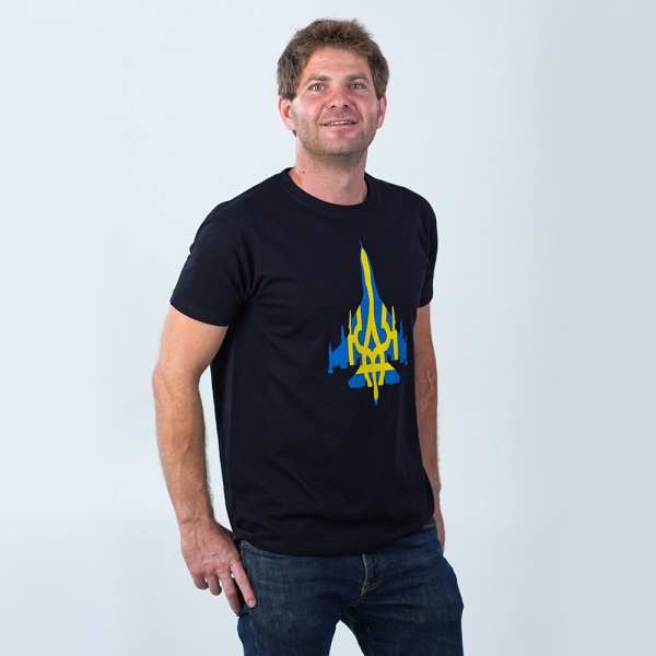 Футболка чоловіча Sol's Imperial 190 Fighter 11500309/136L р.L чорний