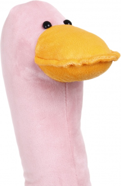 Подушка декоративна Гусак 53 см рожевий 