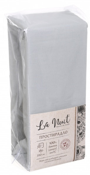 Простирадло 180x220 см світло-зелений La Nuit 