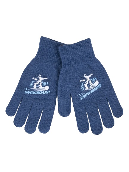 Перчатки YO! (5904921650540) р.10 синий 