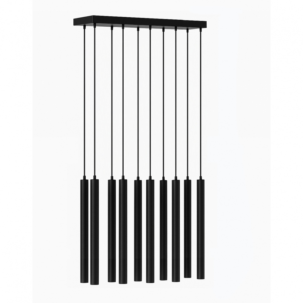 Світильник підвісний LIGHT SET MLYN 5538-10 10xGU5.3 чорний
