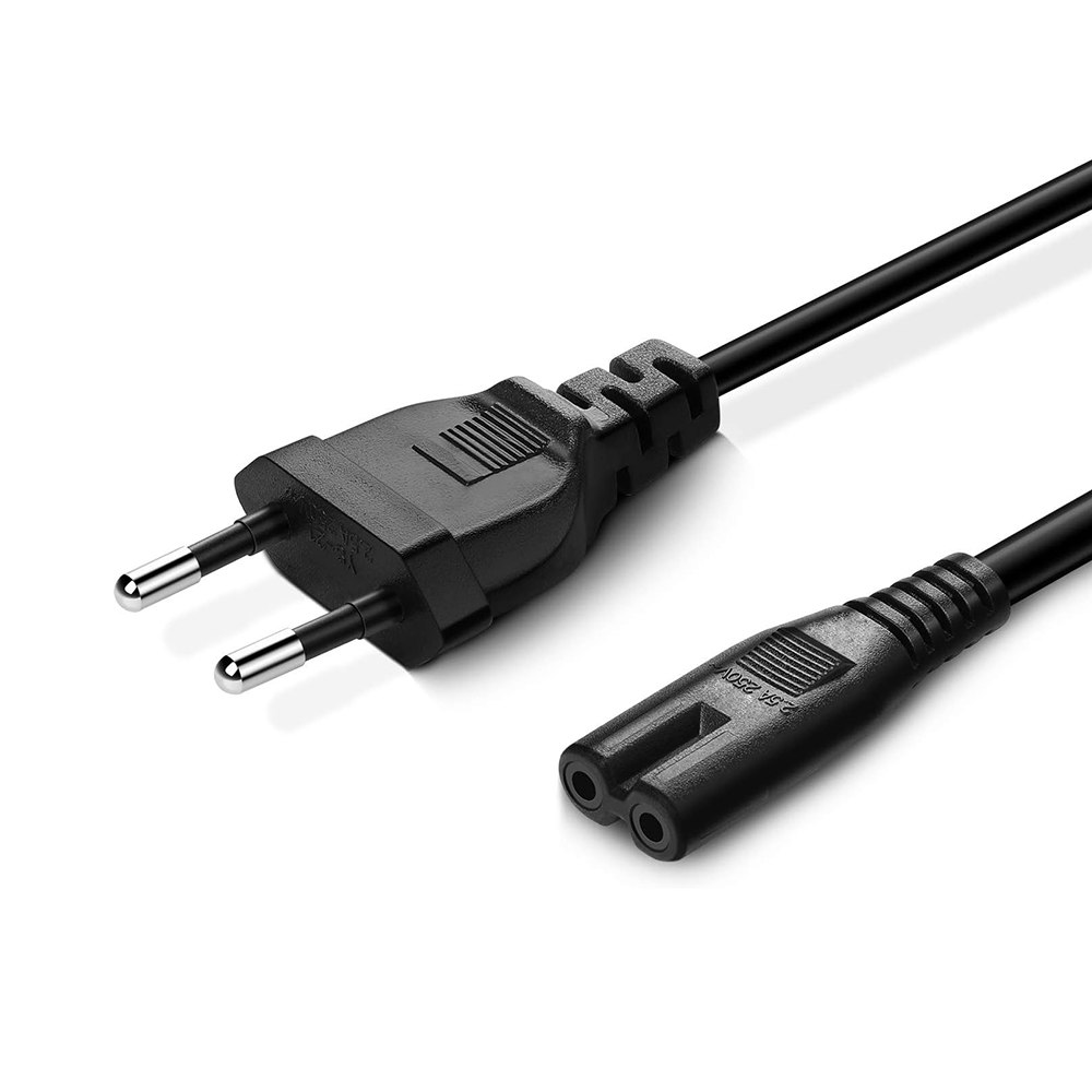 Кабель живлення ColorWay 2 м black (CW-CBP085-BK)